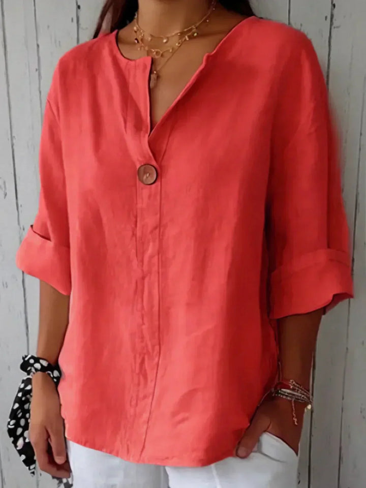 Bita™ | Casual Elegant V-neck Blouse