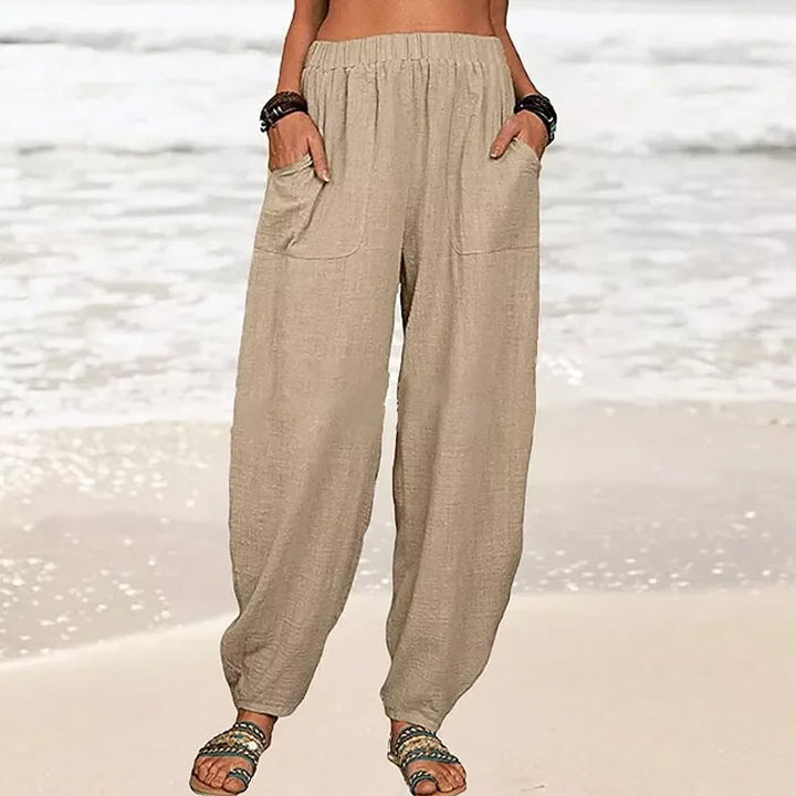 Tessa | Elasticated Over-Sized Lounge Pants