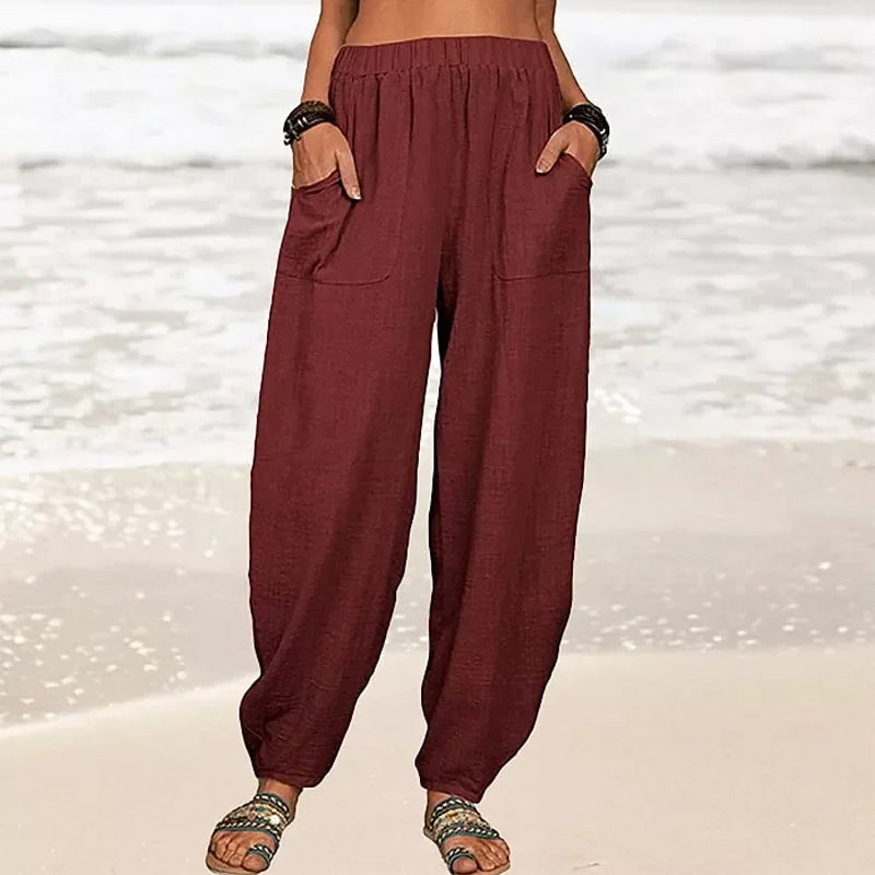 Tessa | Elasticated Over-Sized Lounge Pants