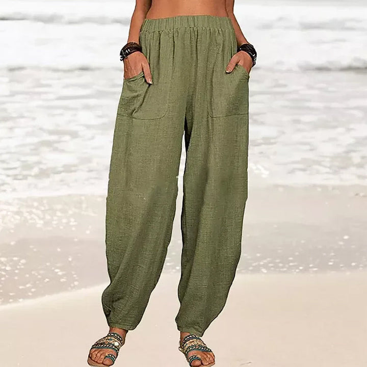 Tessa | Elasticated Over-Sized Lounge Pants