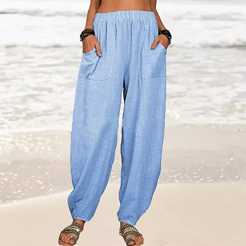 Tessa | Elasticated Over-Sized Lounge Pants