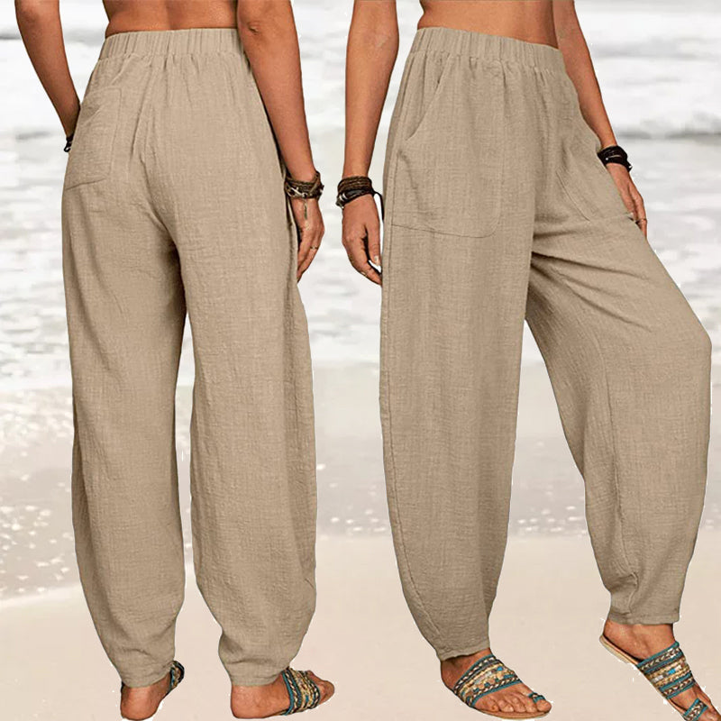 Tessa | Elasticated Over-Sized Lounge Pants