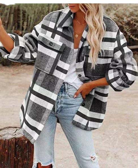 Leah | Trendy Plaid Shirt