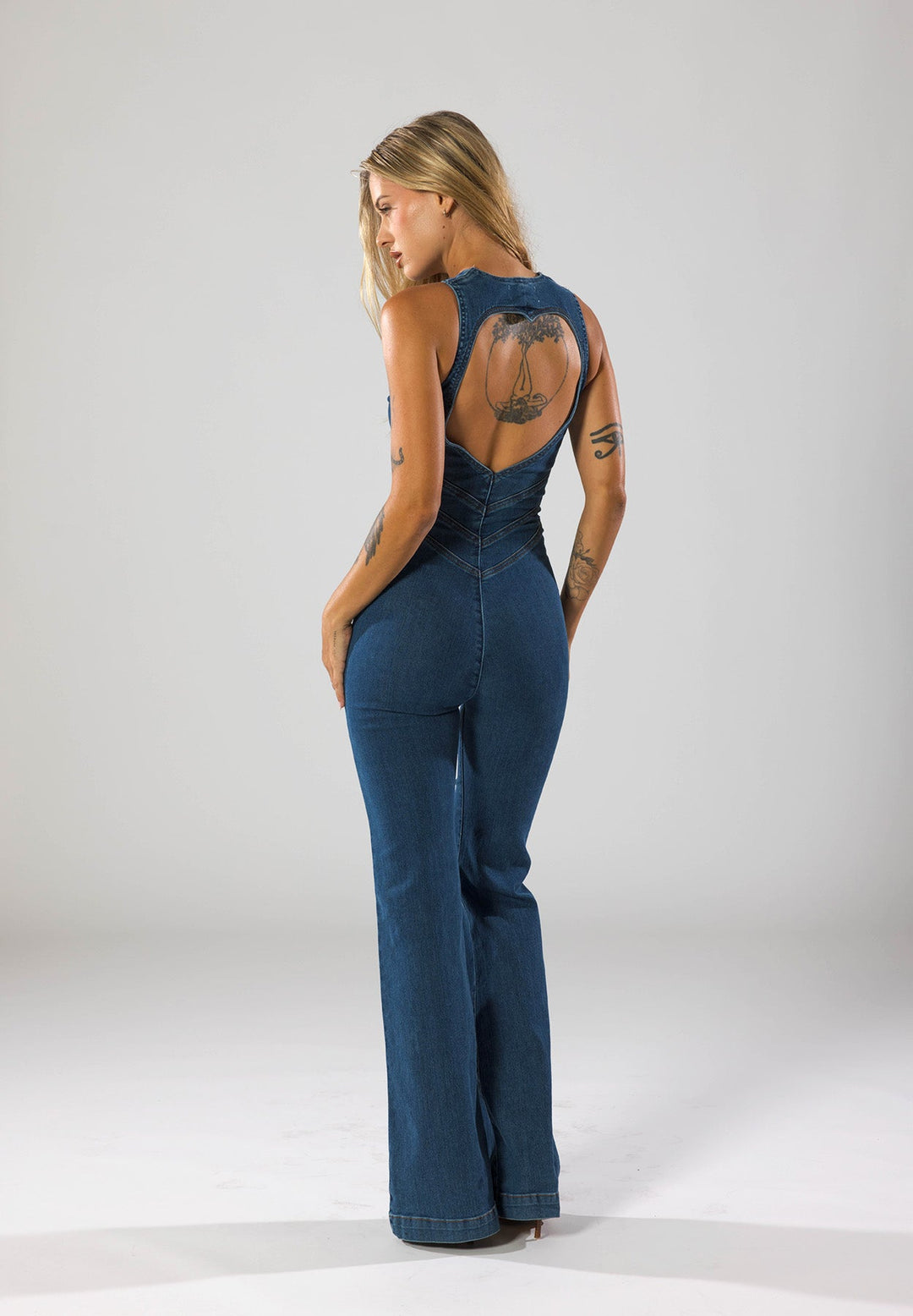 Ocean | Stylish Jeans Look Jumpsuit