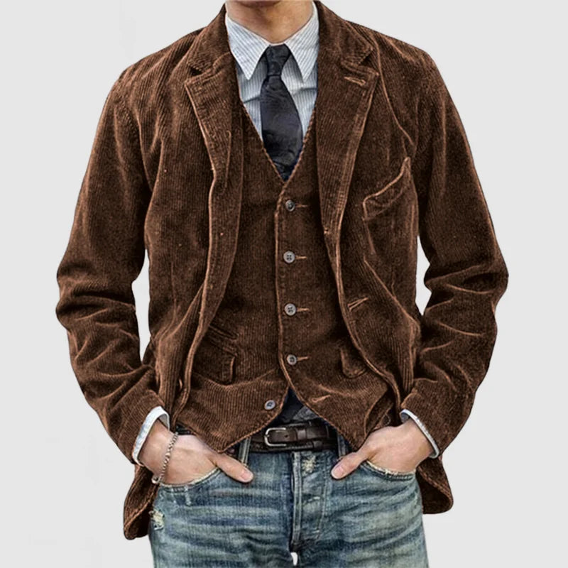 Ben™ | Corduroy Blazer + Waistcoat