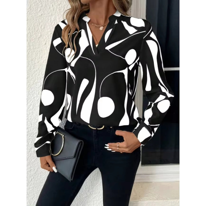 Jessyca™ | Chic Two-Tone Blouse