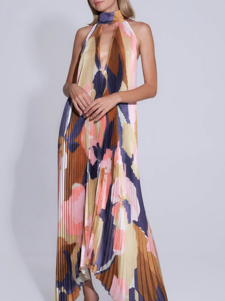 Cyra™ | Halterneck Maxi-Dress