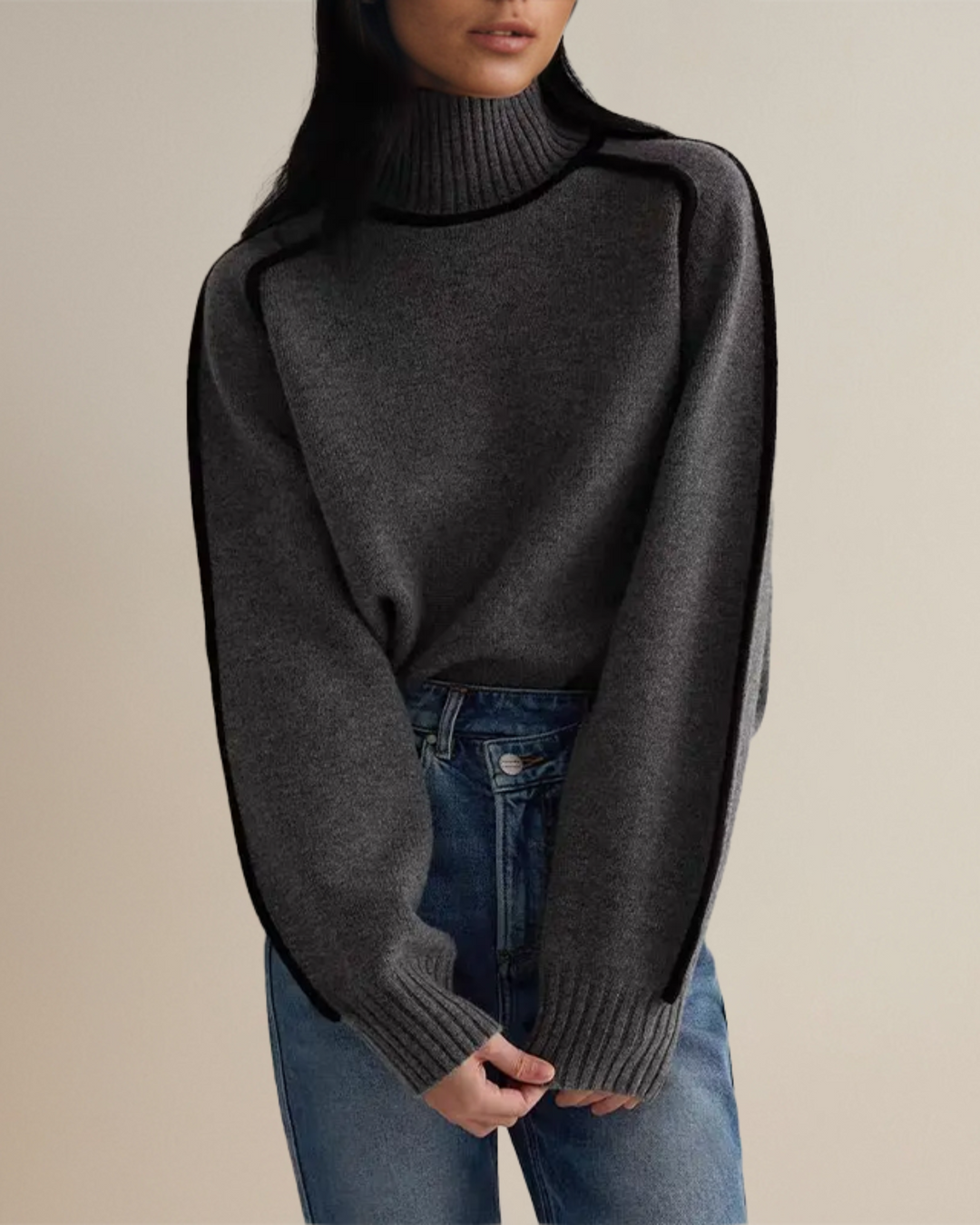 Julie - Casual Turtleneck Sweater