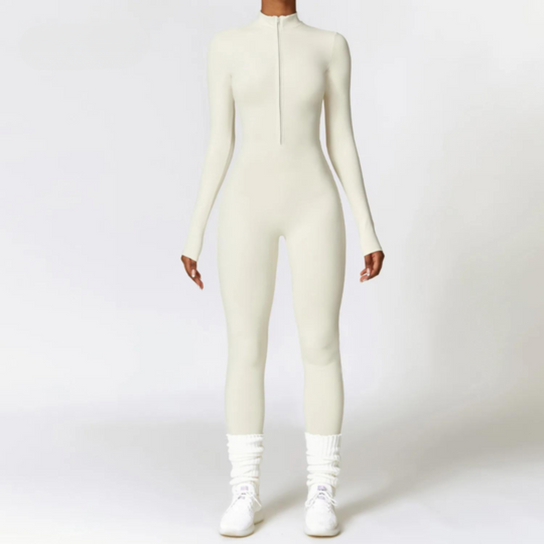 FlowFit | Stylish & Flattering Comfort Fitness Jumpsuit