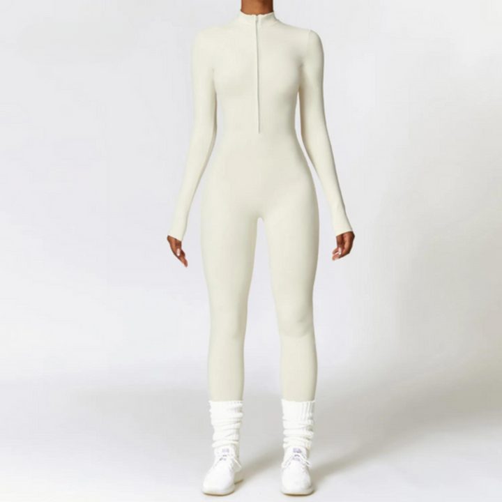 FlowFit | Stylish & Flattering Comfort Fitness Jumpsuit