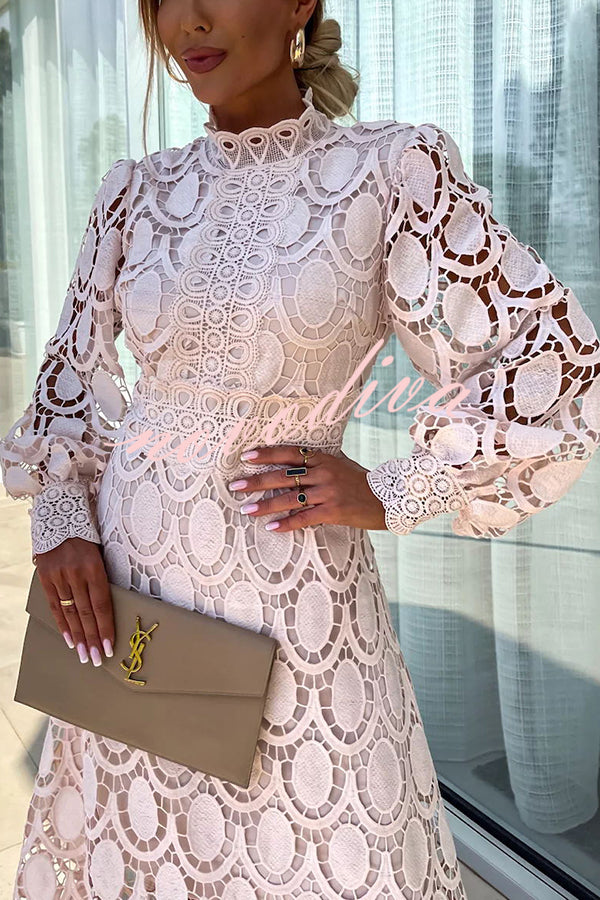 Christina™️ | Elegant Chic Dress With Romantic Pattern