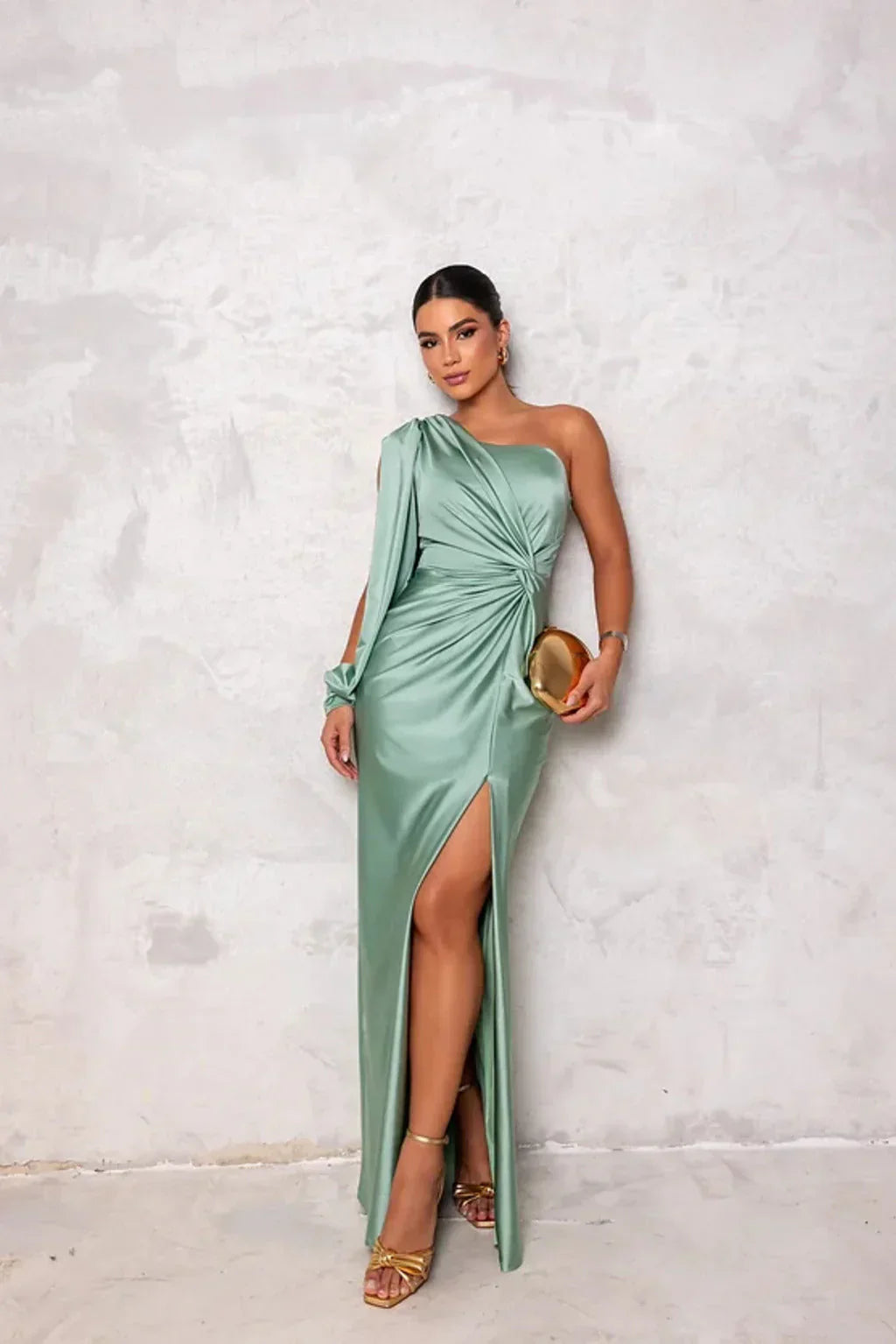 Karolina | Elegant Chic Slit Maxi Dress