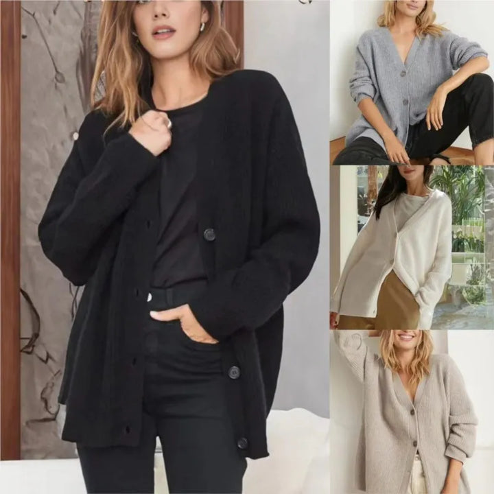 Remy | Luxurious V-Neck Cardigan for Women