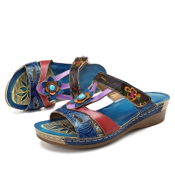 Kelly | Trendy Multicolour Supportive Sandals