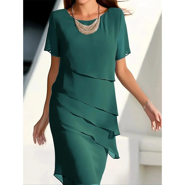 Becci™️ | Elegant Dress with Tummy-Flattering Design