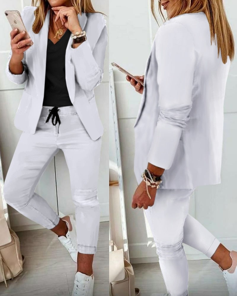 SIENNA™ | Elegant Blazer Set (Blazer+Pants)