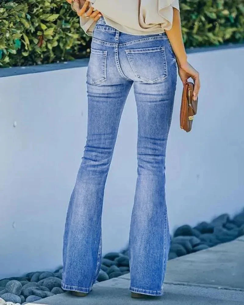 Fiona | Casual High Waisted Vintage Jeans