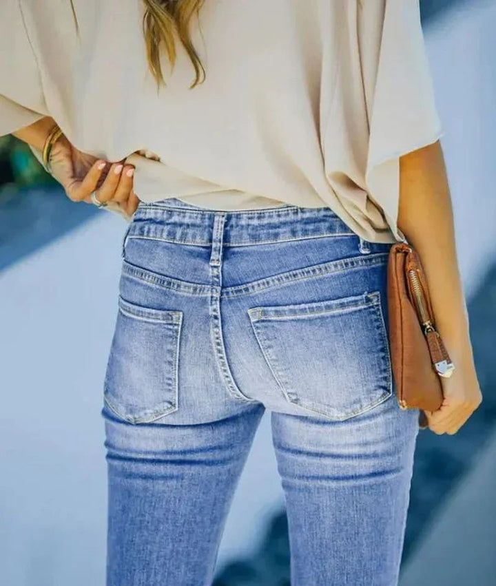 Fiona | Casual High Waisted Vintage Jeans