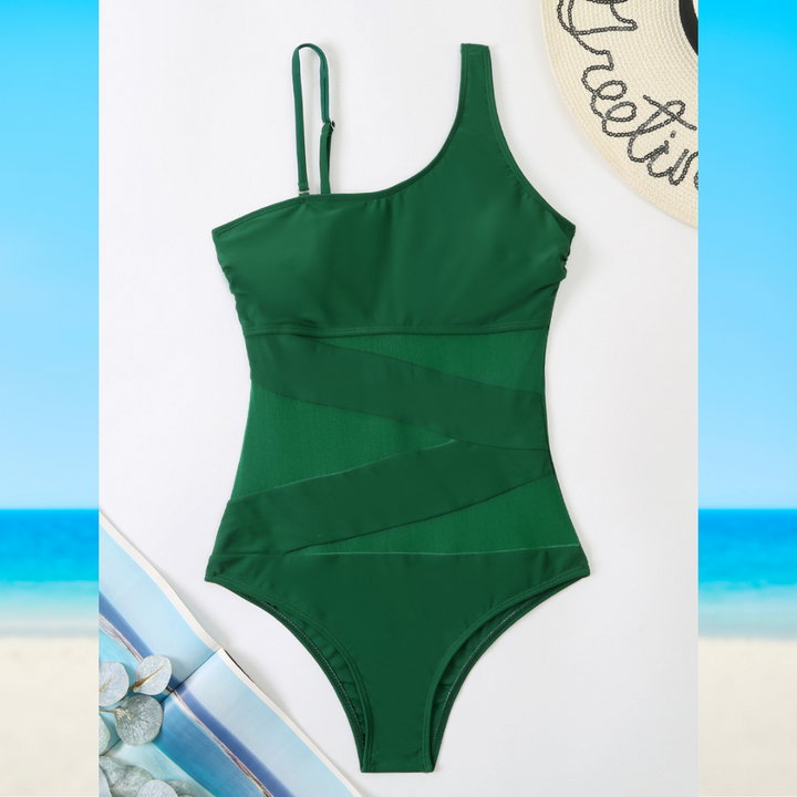 Lois™ | Chic Elegant Asymmetrical Swimsuit