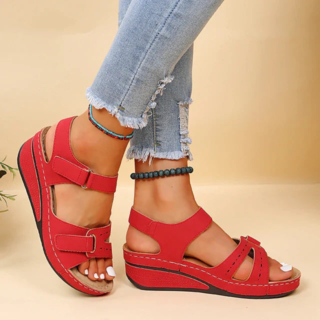 Althea™ | Premium Open-Toe Supportive Sandals