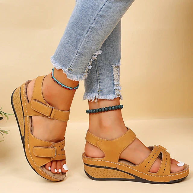 Althea™ | Premium Open-Toe Supportive Sandals