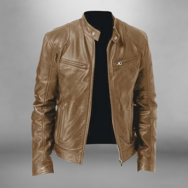 Clyde™ | Stylish Leather Men's Jacket