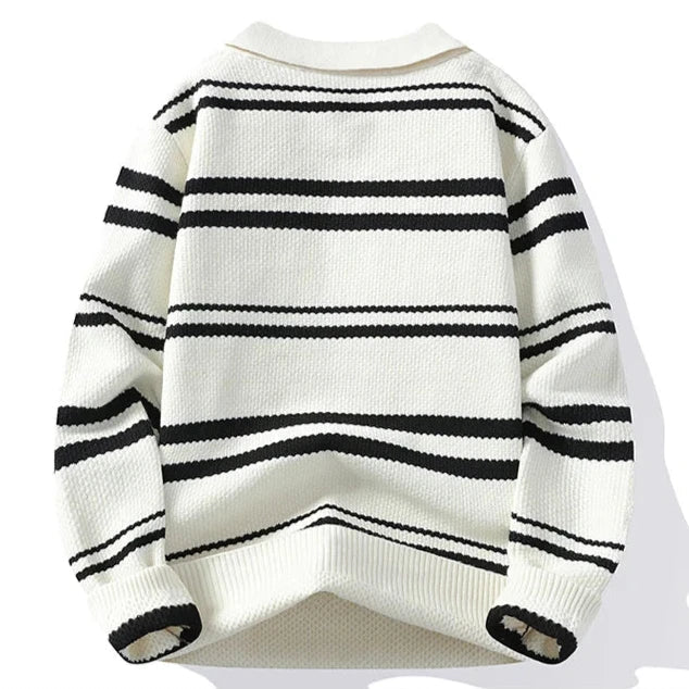 Dante | Casual Striped Knit Sweater