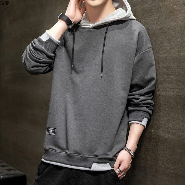 Elijah | Stylish Cozy Two-Tone Hoodie