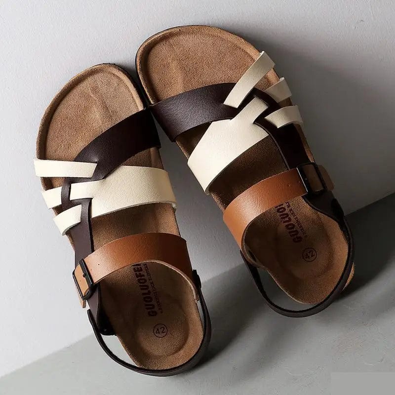 Milena | Elegant Supportive High-Quality Leather Sandals