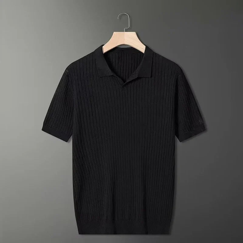 Carlos™️ | Casual-Chic Modern Ribbed Polo