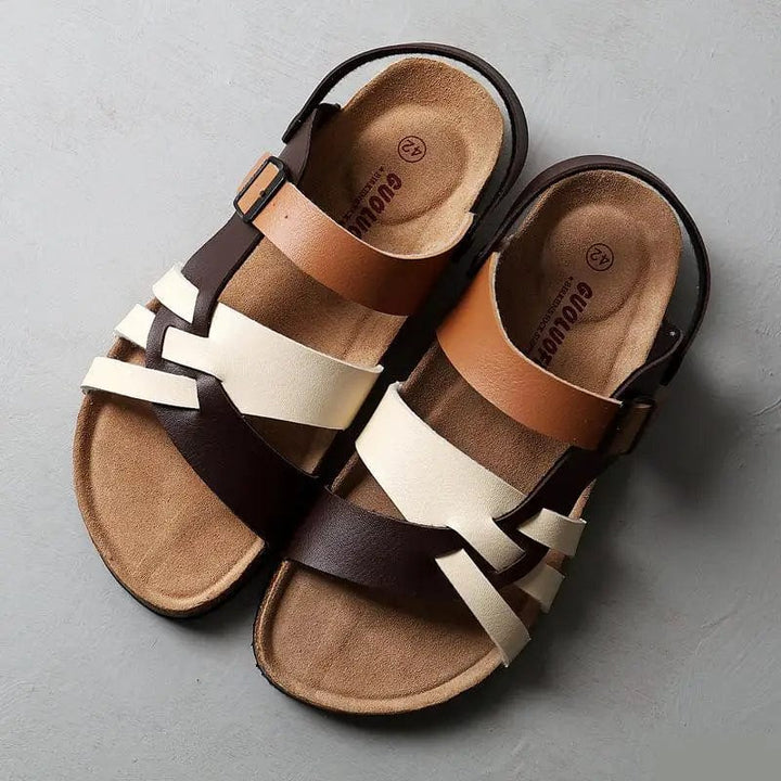 Milena | Elegant Supportive High-Quality Leather Sandals