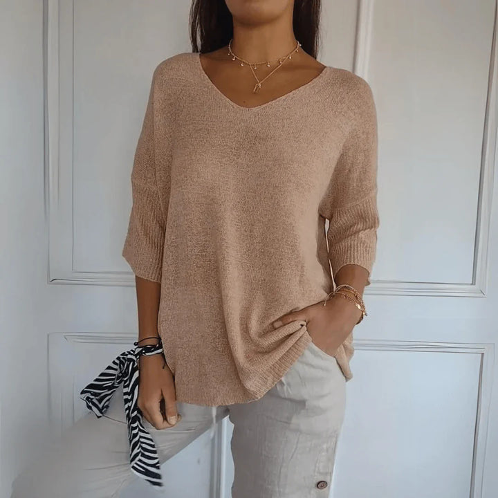 Flavia | Elegant Casual Knitted Shirt