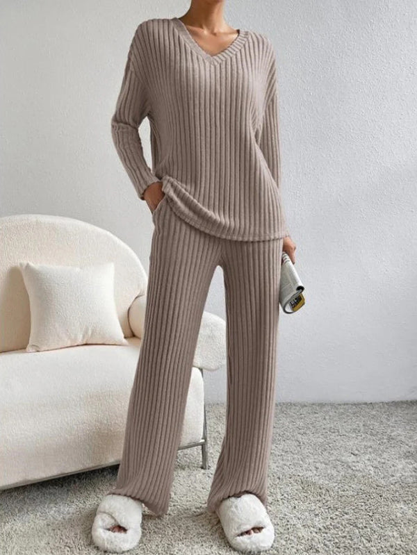 Nadine | Pleated Two-Piece Lounge Set