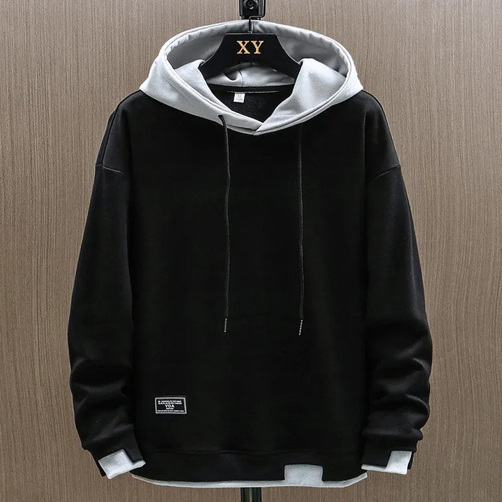 Elijah | Stylish Cozy Two-Tone Hoodie