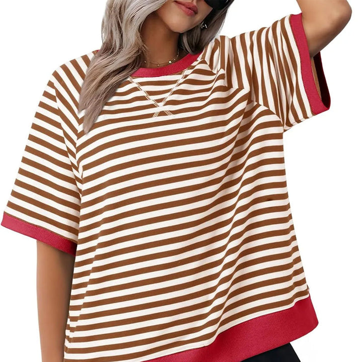 Macey™ | Classic Casual Striped T-Shirt