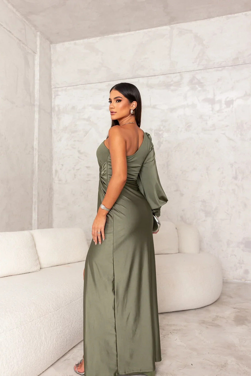 Karolina | Elegant Chic Slit Maxi Dress