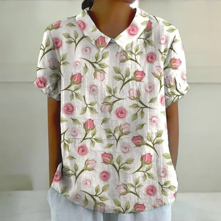 Norah | Classic Casual Floral Shirt